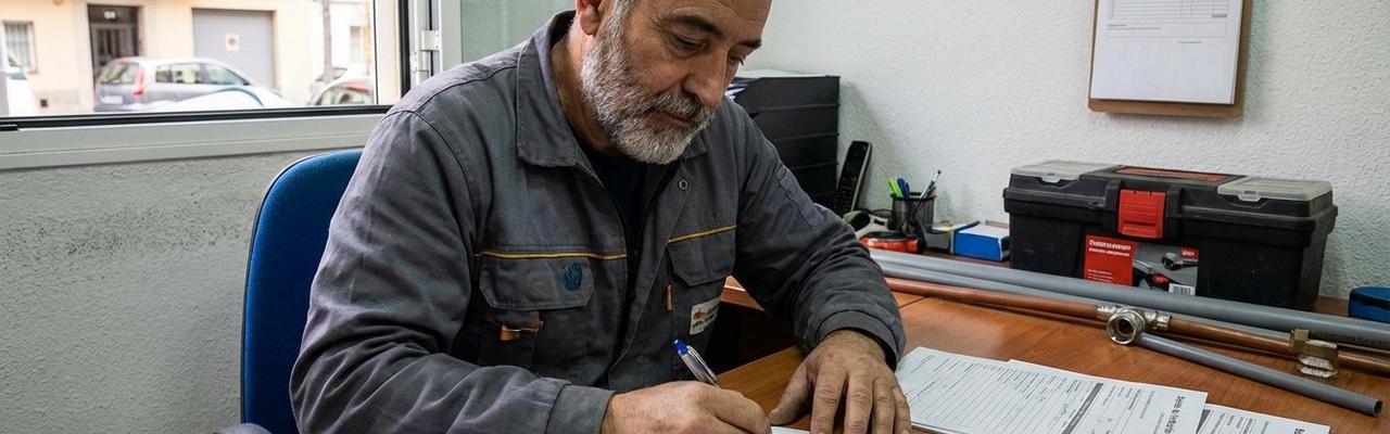 Emisión de boletines de fontanería en churriana-de-la-vega